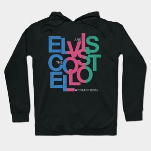 Elvis Costello // 80s Style Aesthetic Style Hoodie